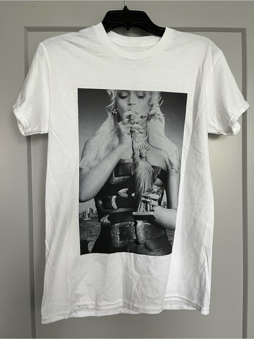 New Beyoncé Cowboy Carter Tour T-Shirt New York Exclusive White/Grey Size Small